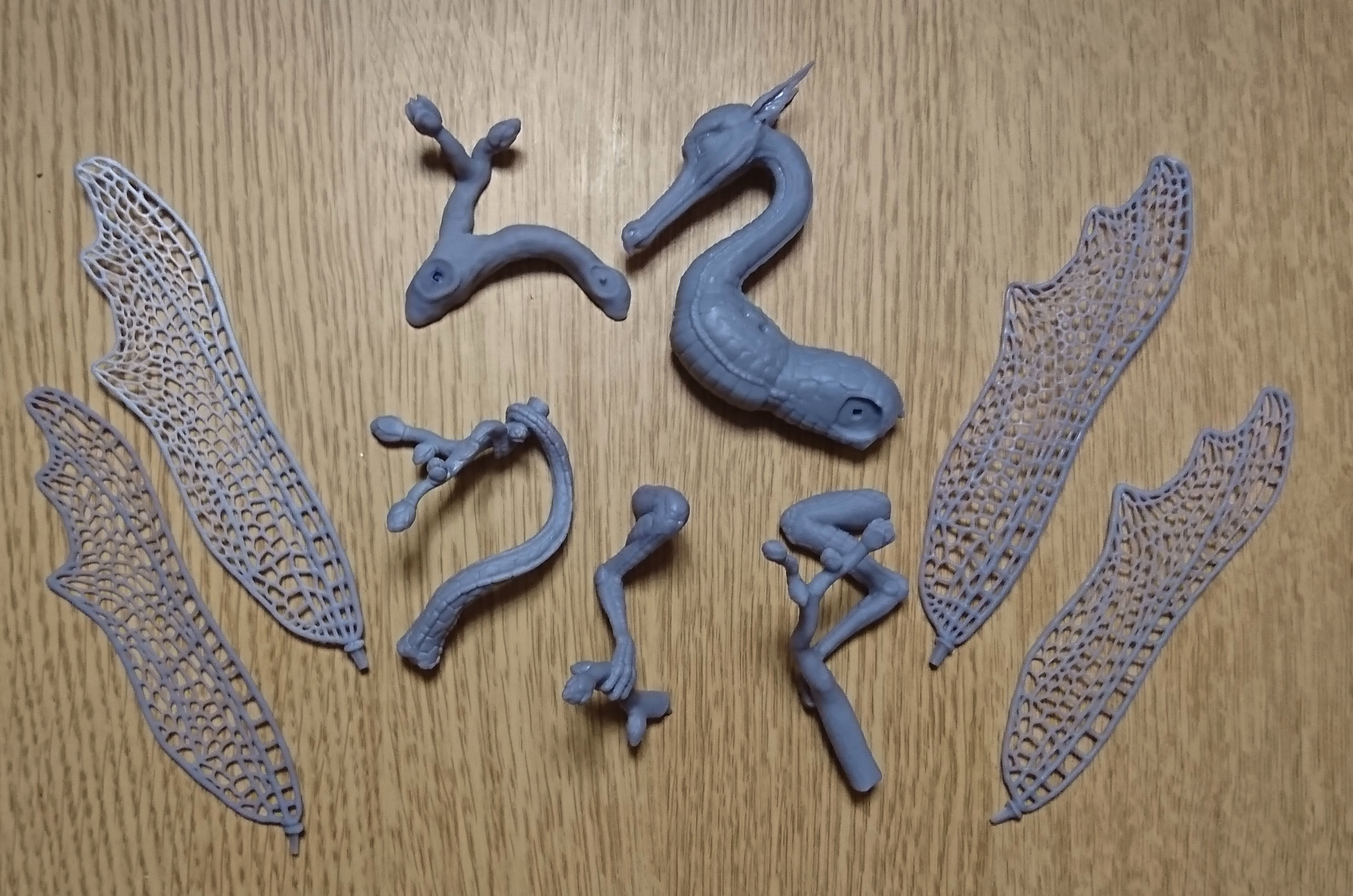 Dragon-Fly - Original Artwork for 3D Printing 3D print model_22