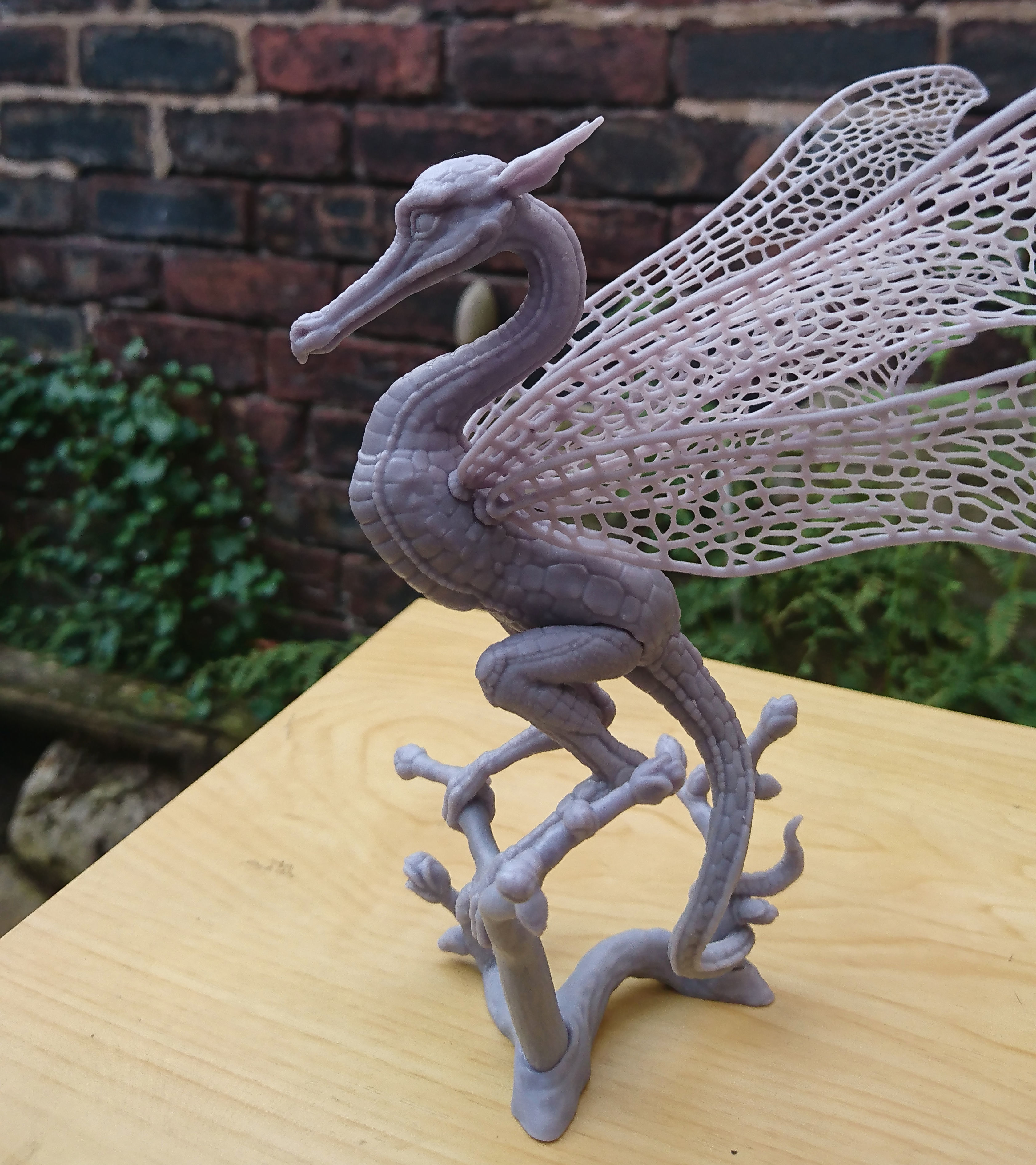 Dragon-Fly - Original Artwork for 3D Printing 3D print model_21