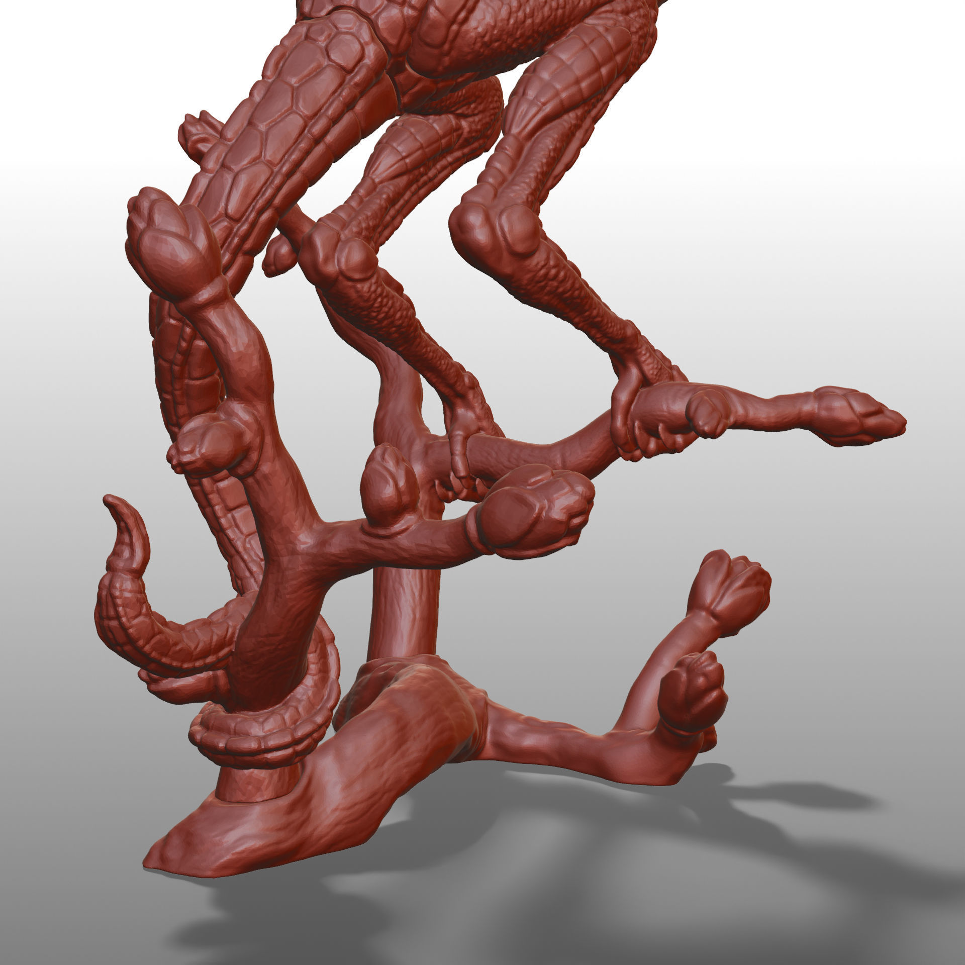 Dragon-Fly - Original Artwork for 3D Printing 3D print model_8