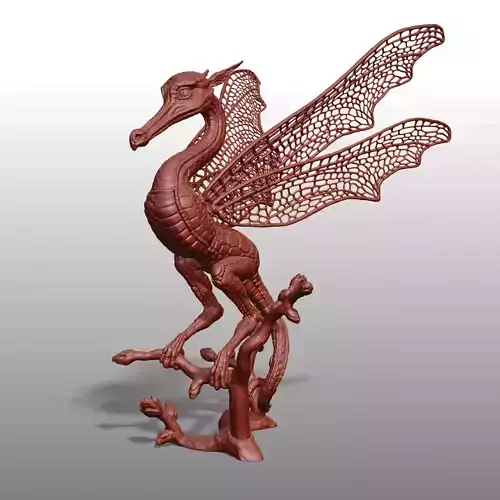 Dragon-Fly - Original Artwork for 3D Printing