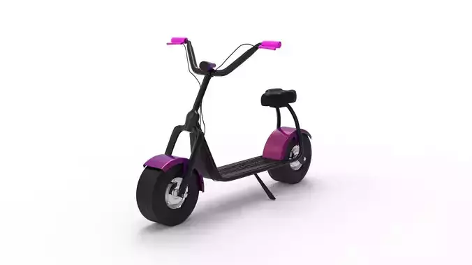 ELECTRIC SCOOTER-PURPLE