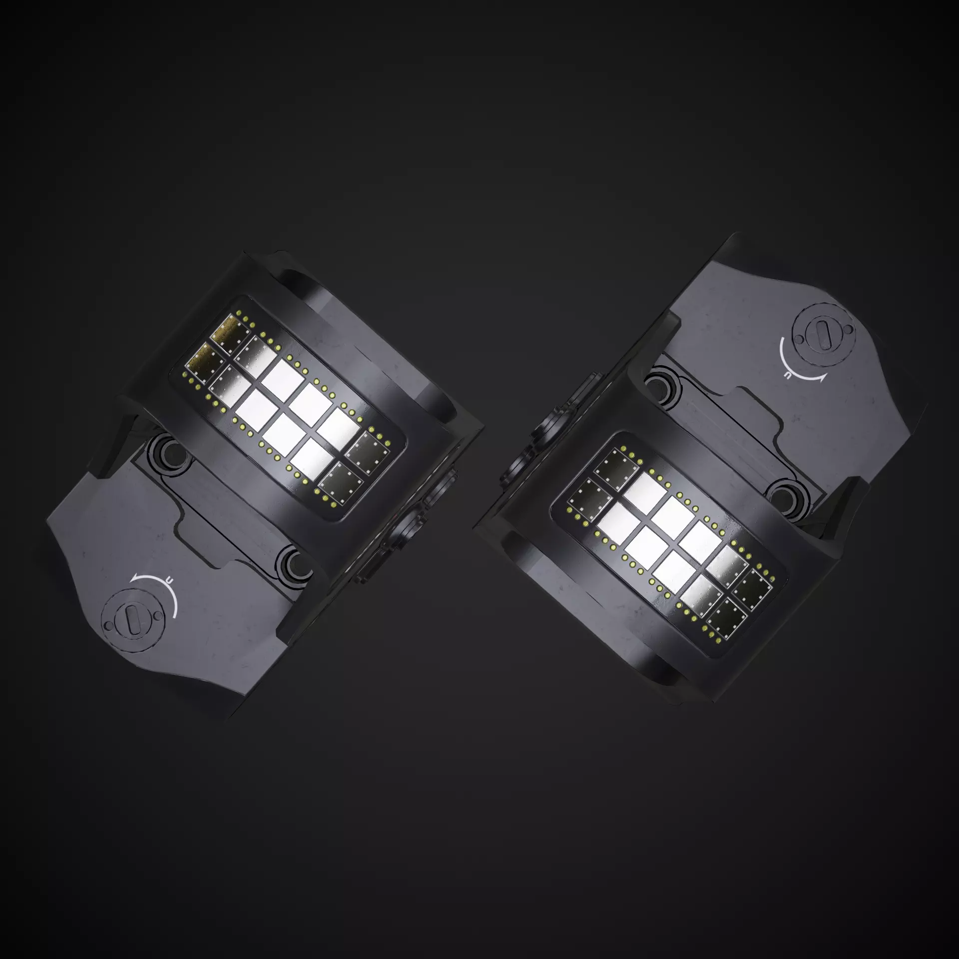 HS507C X2 scope Low-poly 3D model_0