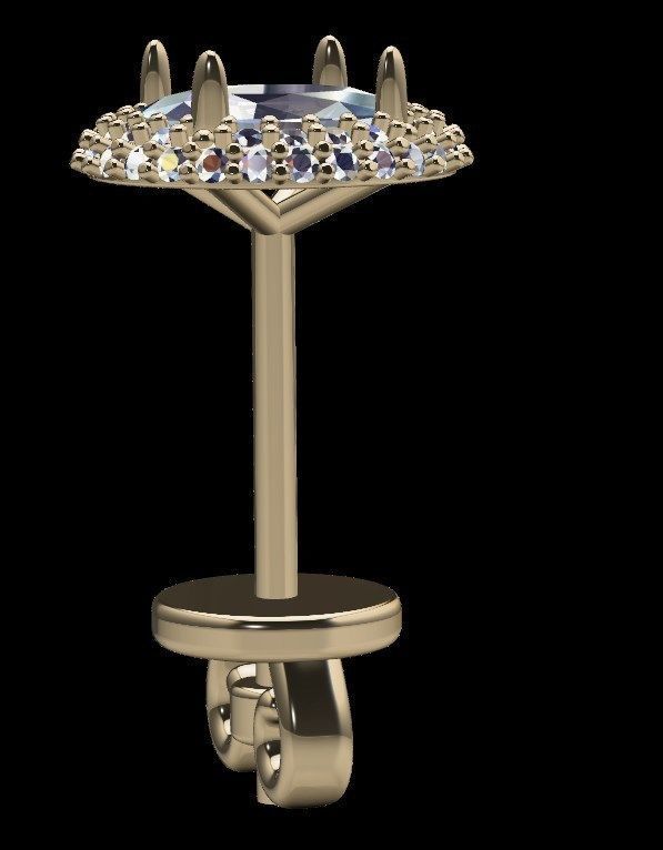 Earrings ri17 3D print model_17