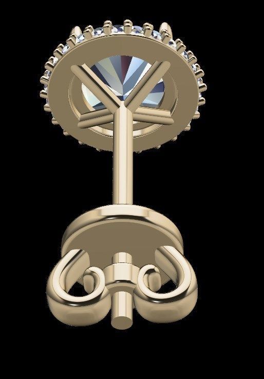 Earrings ri17 3D print model_14