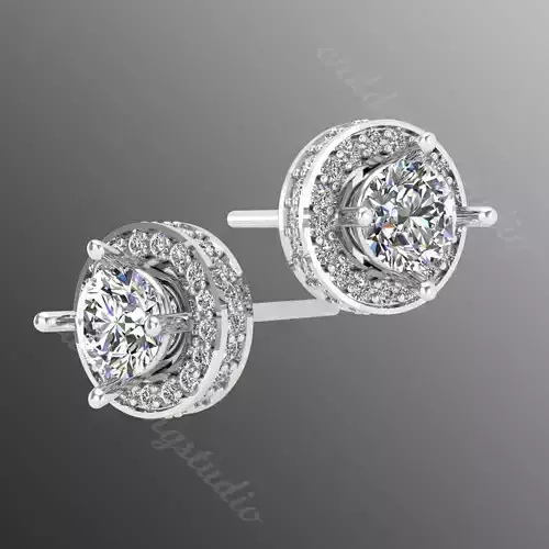 Earrings ri18 3D print model
