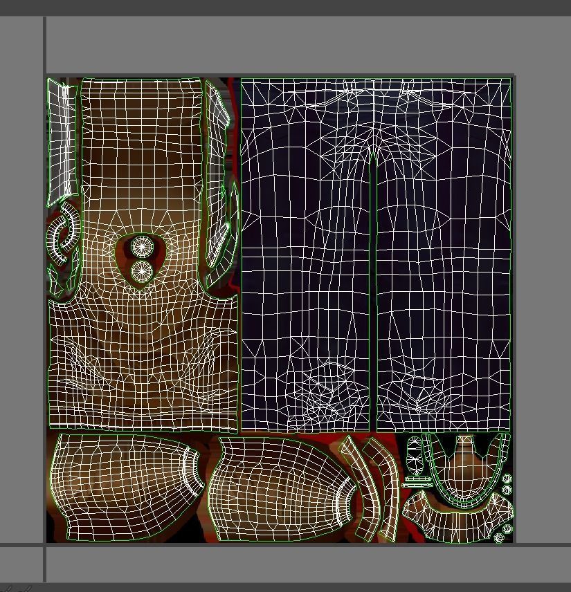 Cartoon Low Poly Style Avatar 003 3D Model Low-poly 3D model_8