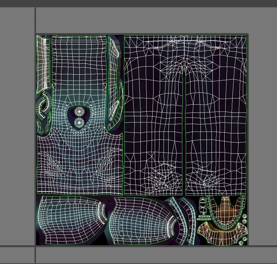 Cartoon Low Poly Style Avatar 001 3D Model Low-poly 3D model_8