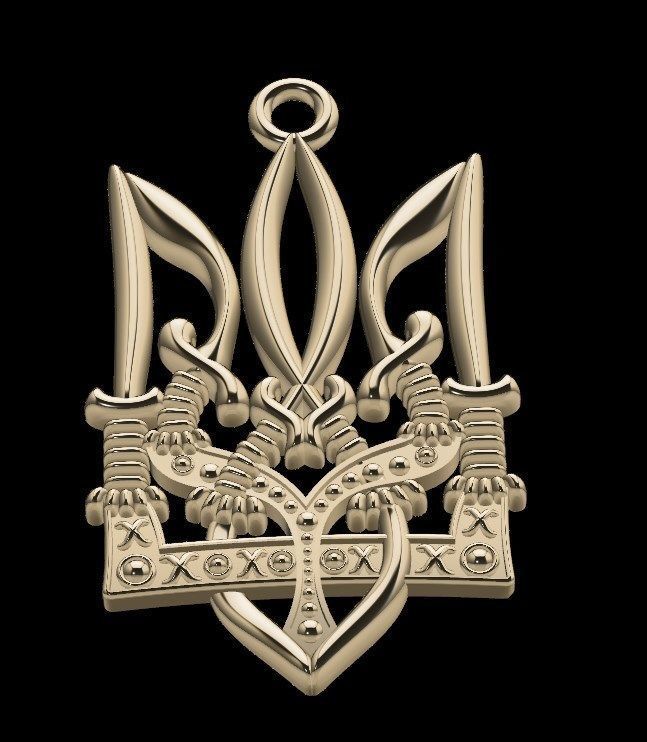 Pendant  bi53 3D print model_16