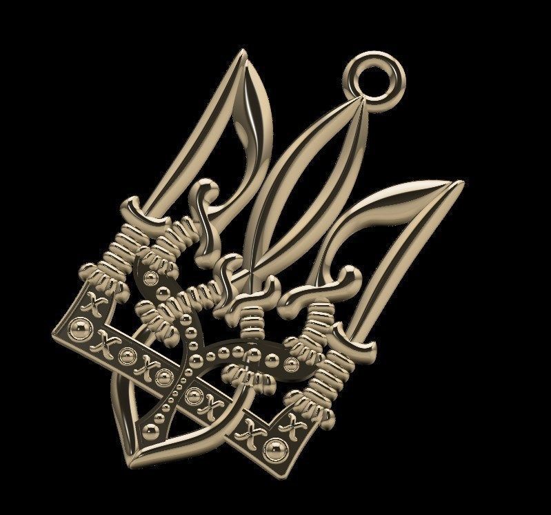 Pendant  bi53 3D print model_15