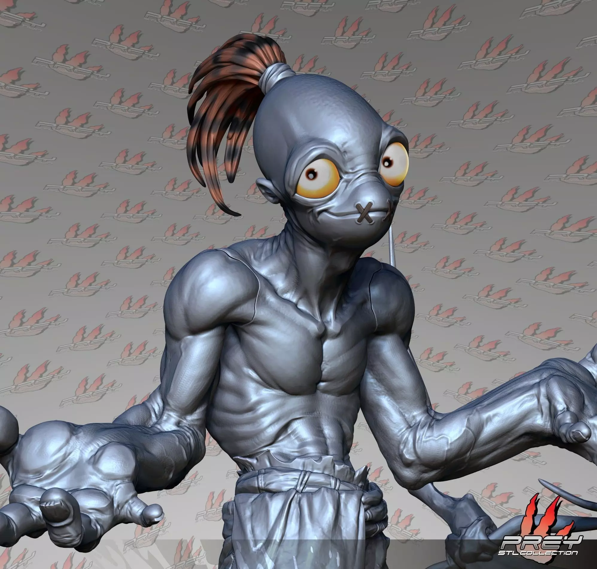 Abe 1-10 3D print model_0