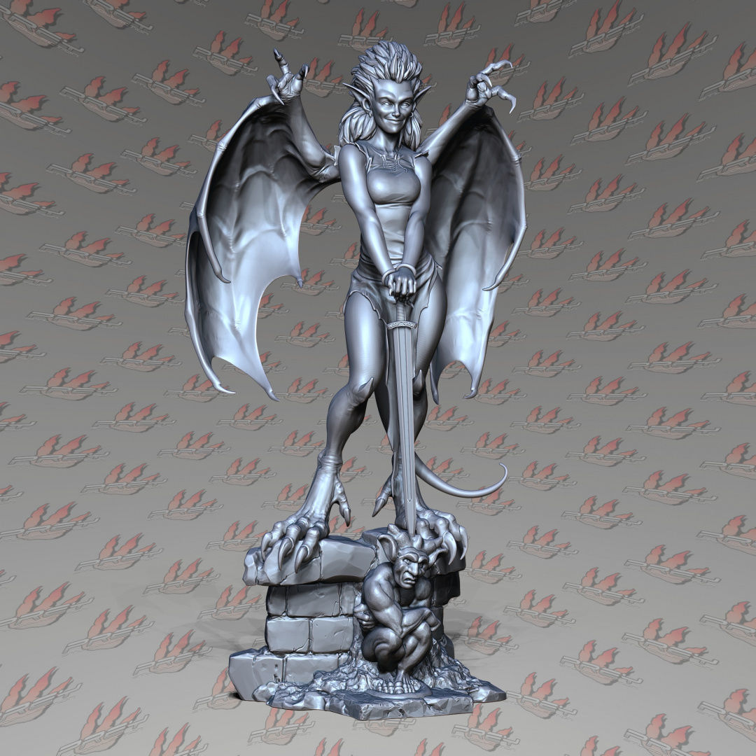 Angela 1-10 3D print model_2