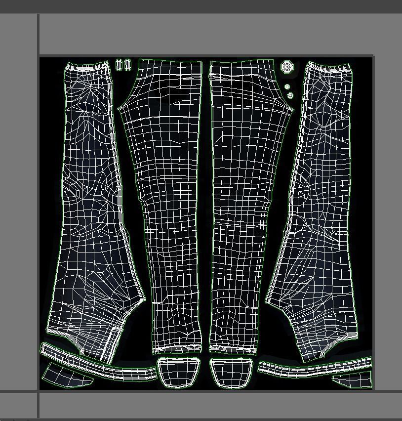 Cartoon High Poly Subdivision Avatar 002 3D Model  Low-poly 3D model_11