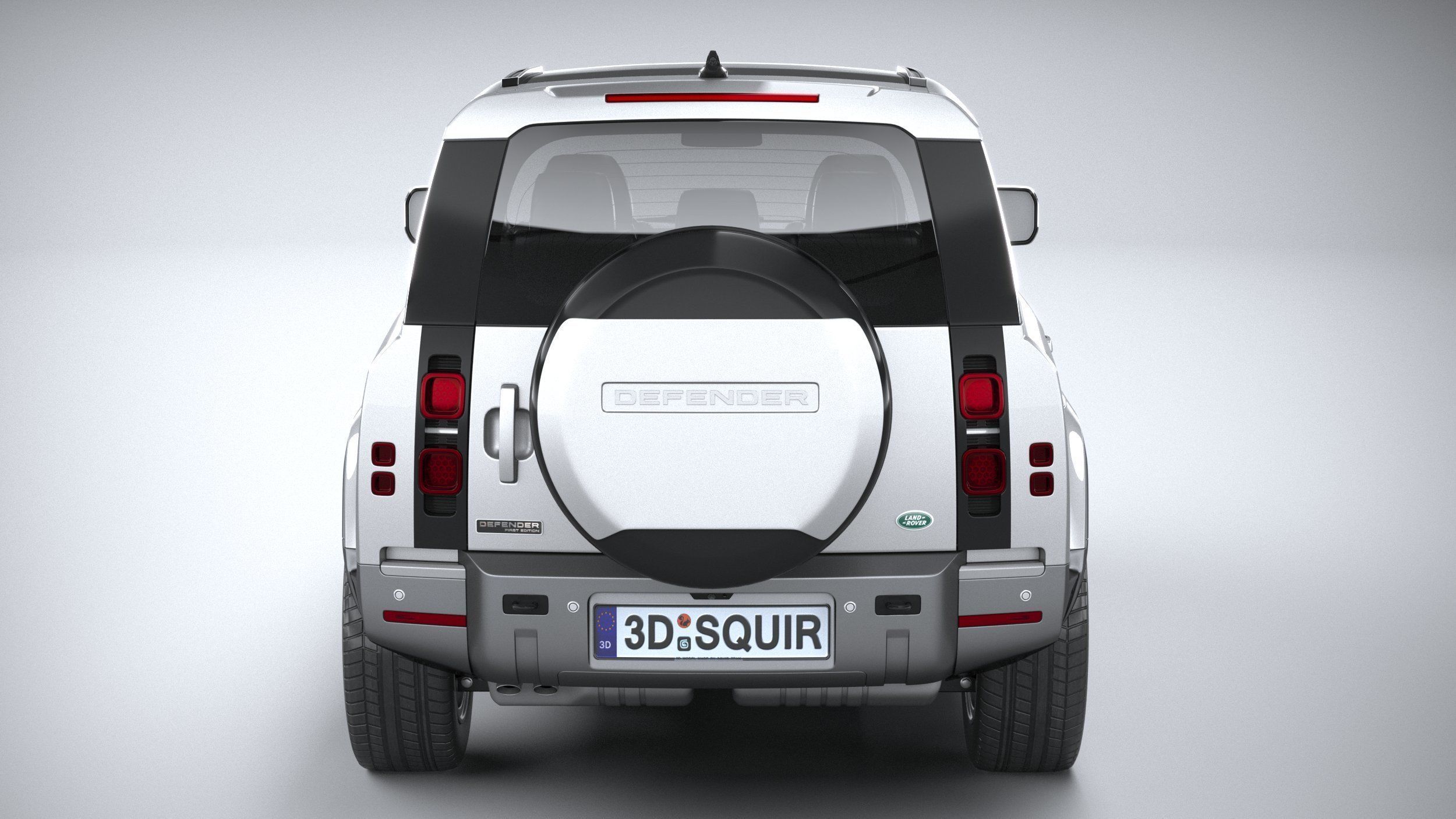 Land Rover Defender 130 2023 3D model_4