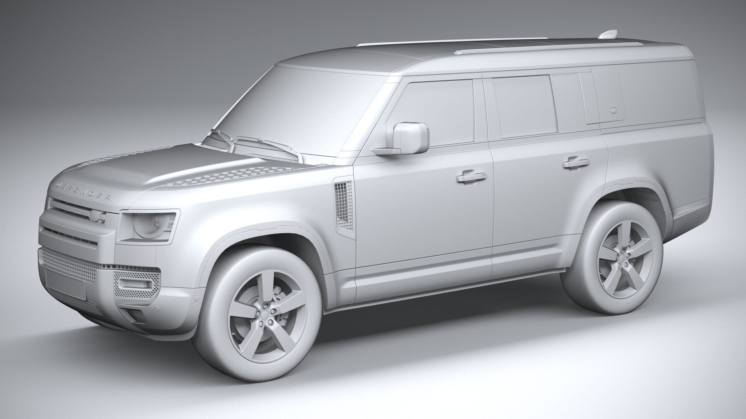 Land Rover Defender 130 2023 3D model_19