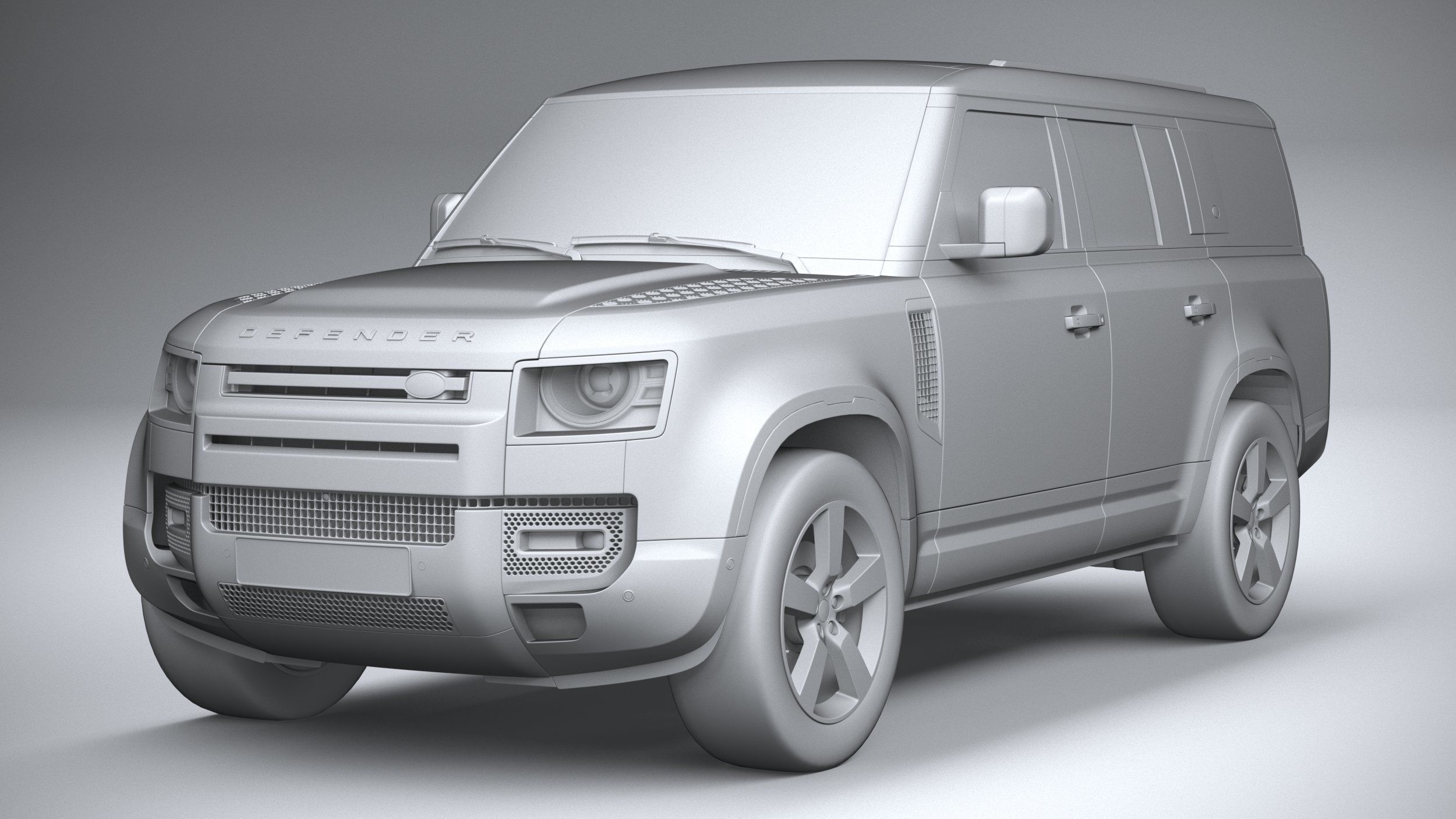 Land Rover Defender 130 2023 3D model_20