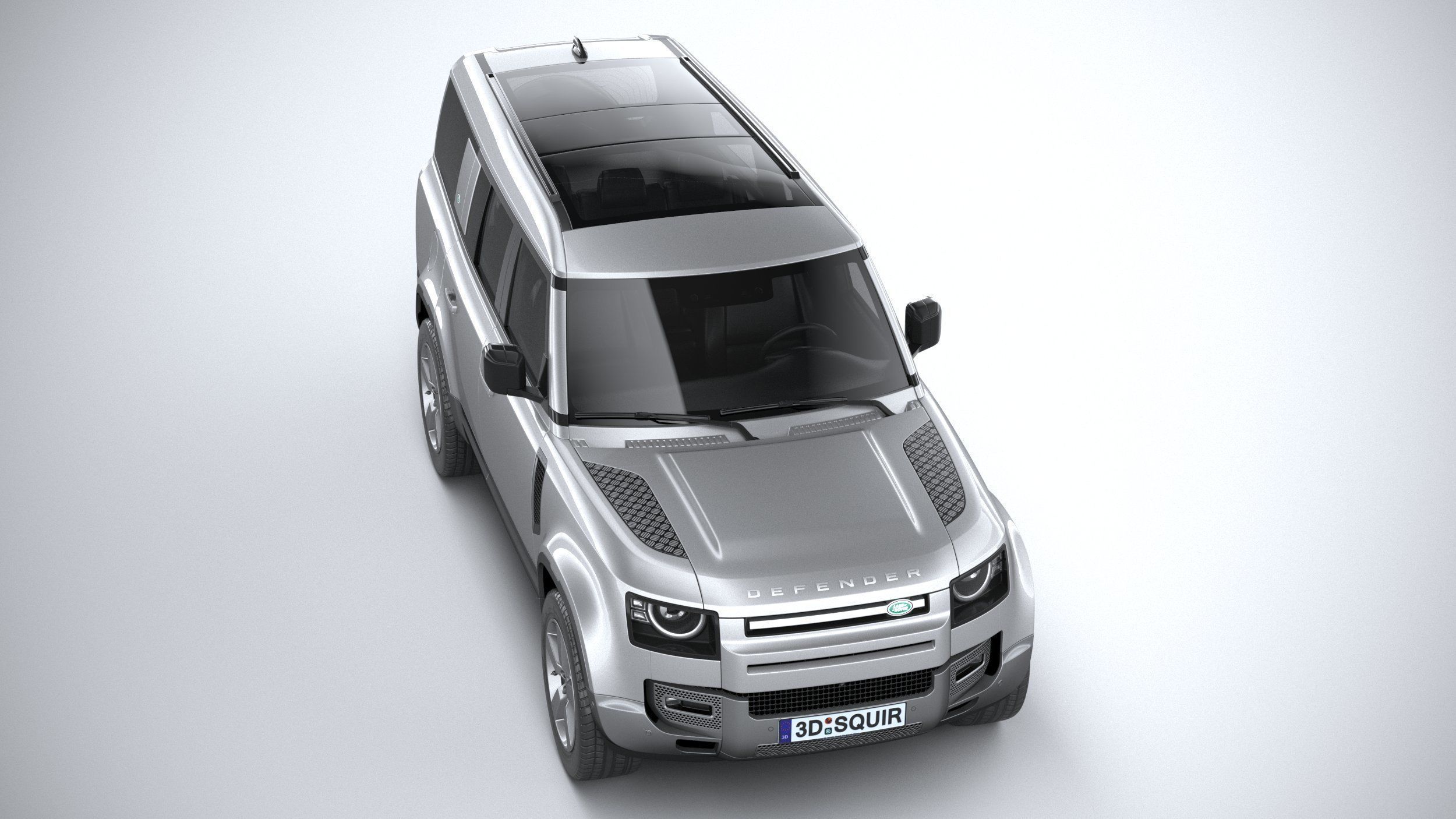 Land Rover Defender 130 2023 3D model_12