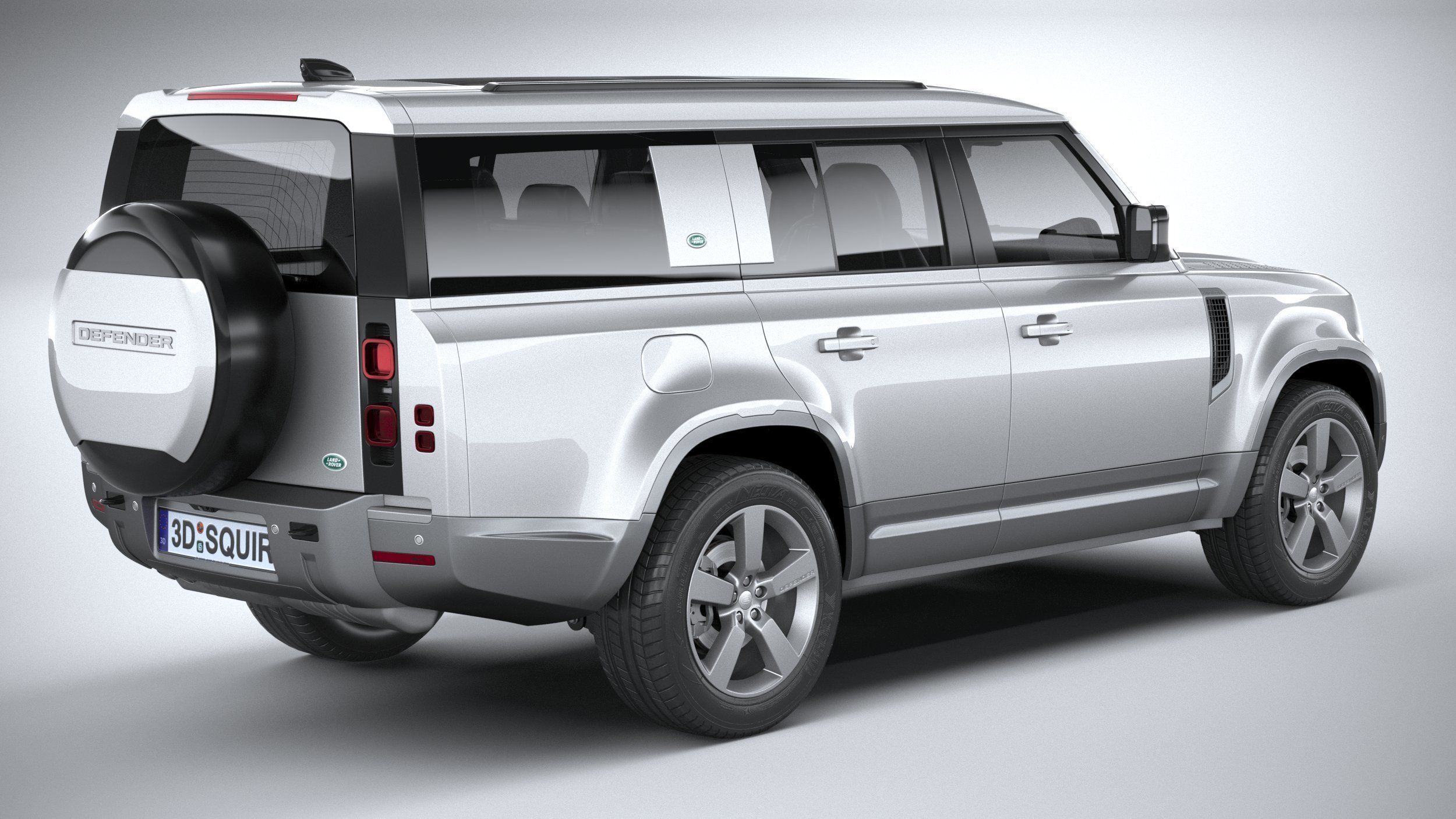 Land Rover Defender 130 2023 3D model_17
