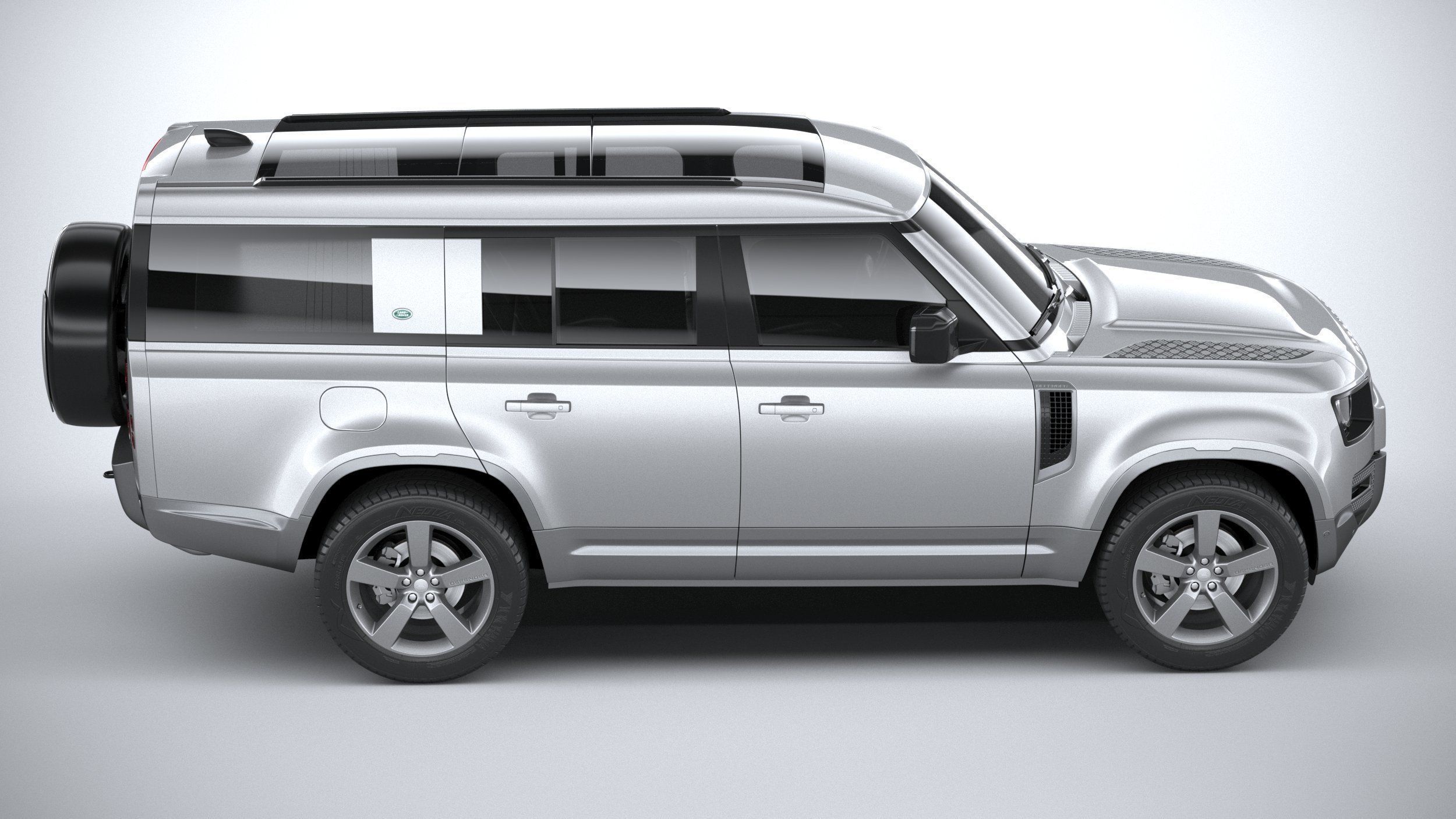 Land Rover Defender 130 2023 3D model_11