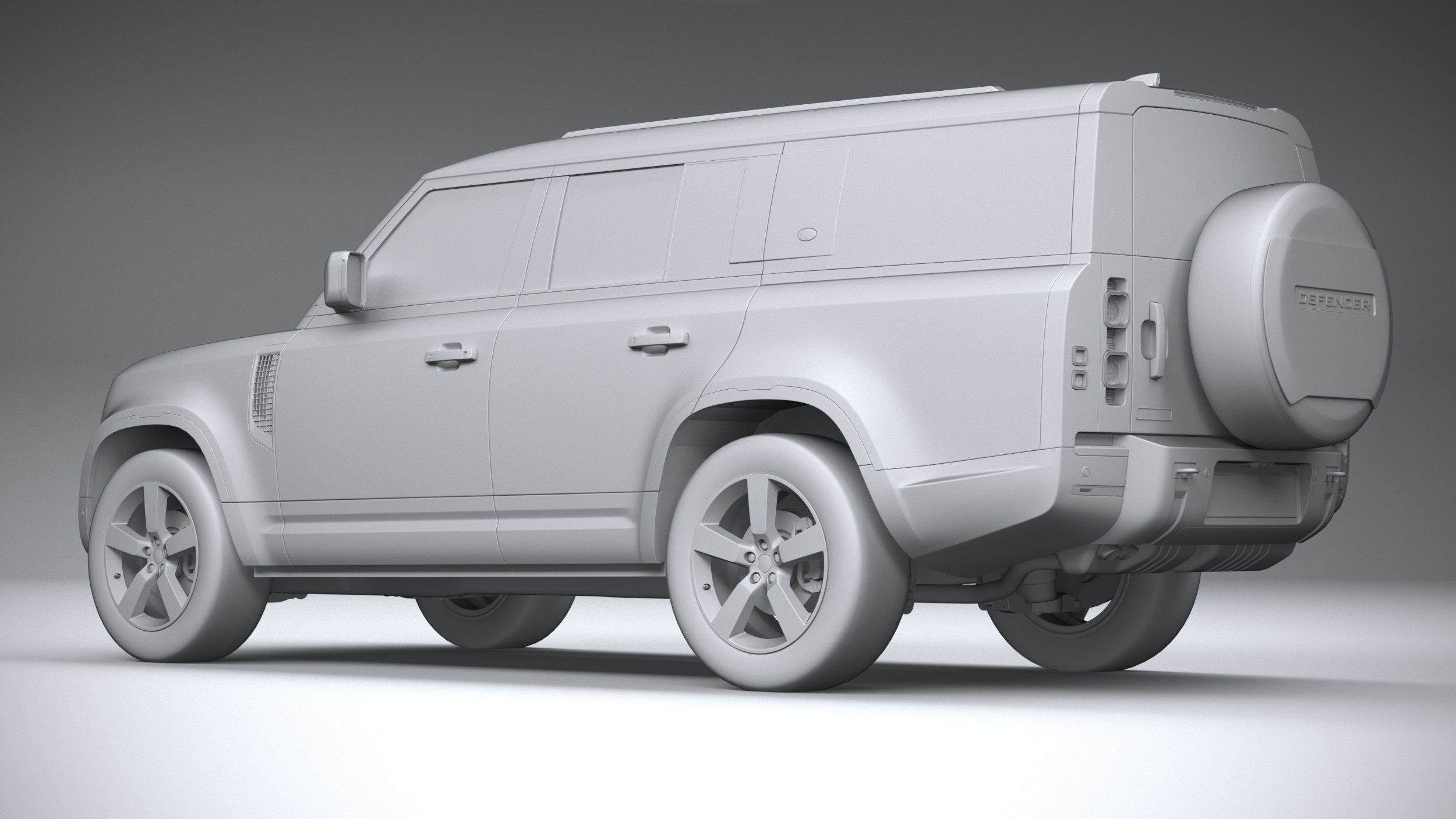 Land Rover Defender 130 2023 3D model_21