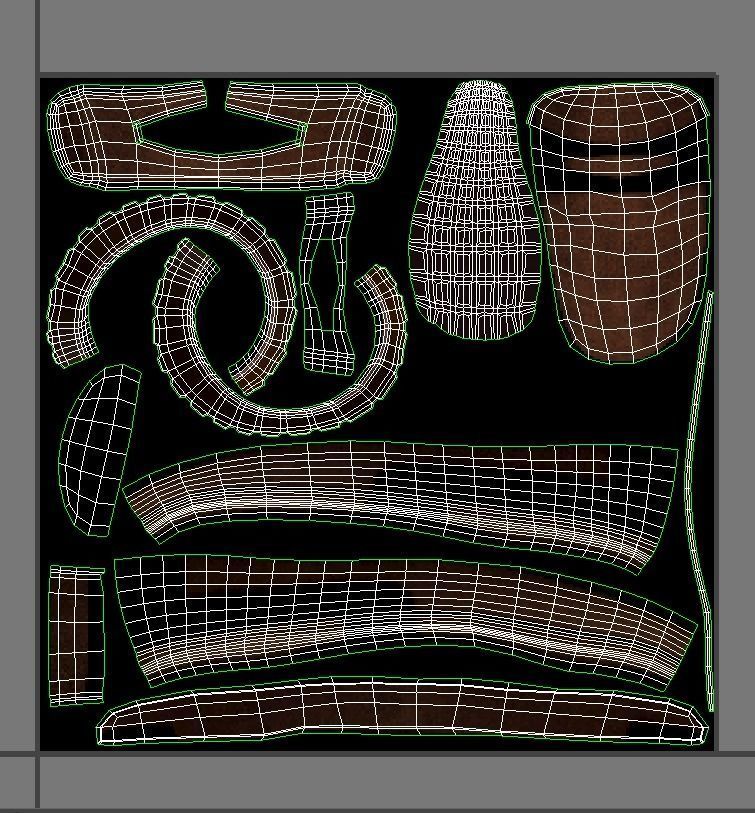 Cartoon Low Poly Style Avatar 005 3D Model Low-poly 3D model_9