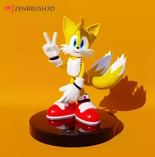 MILES TAILS - SONIC  3D print model