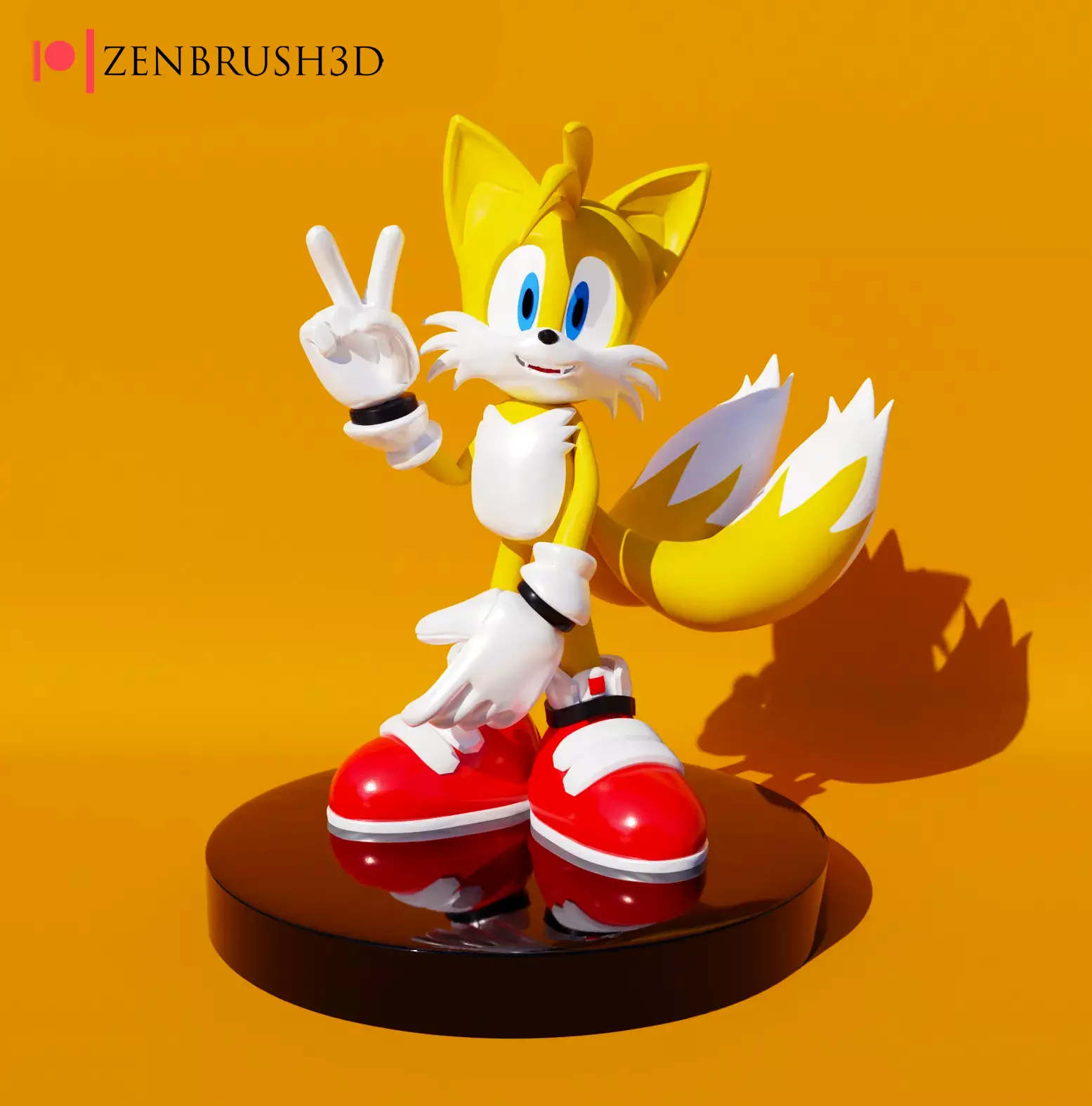 MILES TAILS - SONIC 3D print model_0