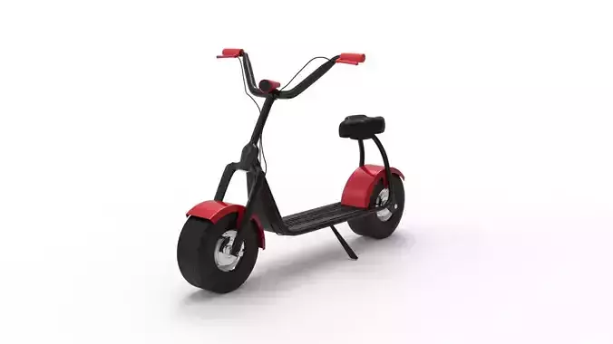 ELECTRIC SCOOTER-RED