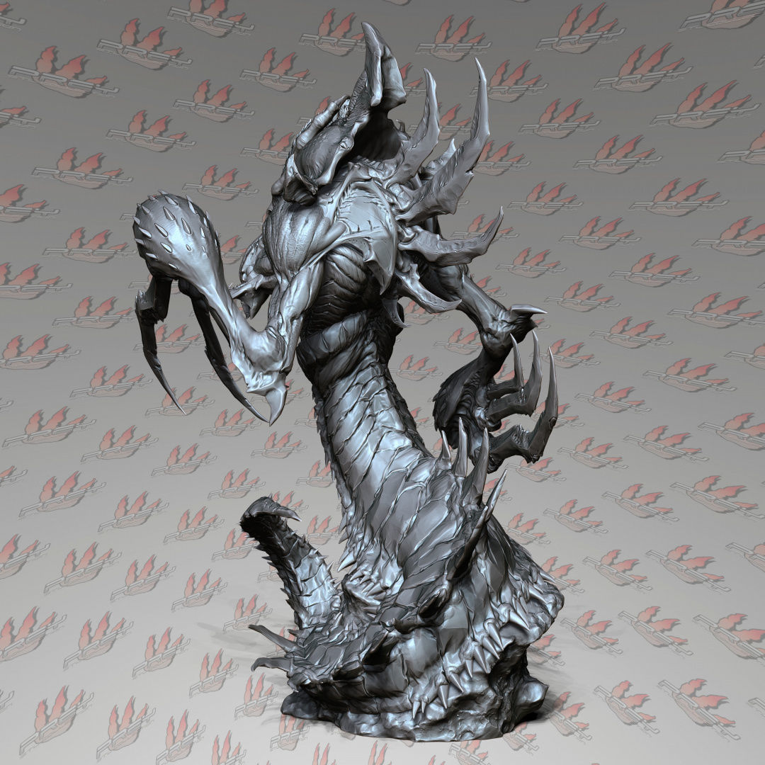 Hydralisk 1-24 3D print model_1