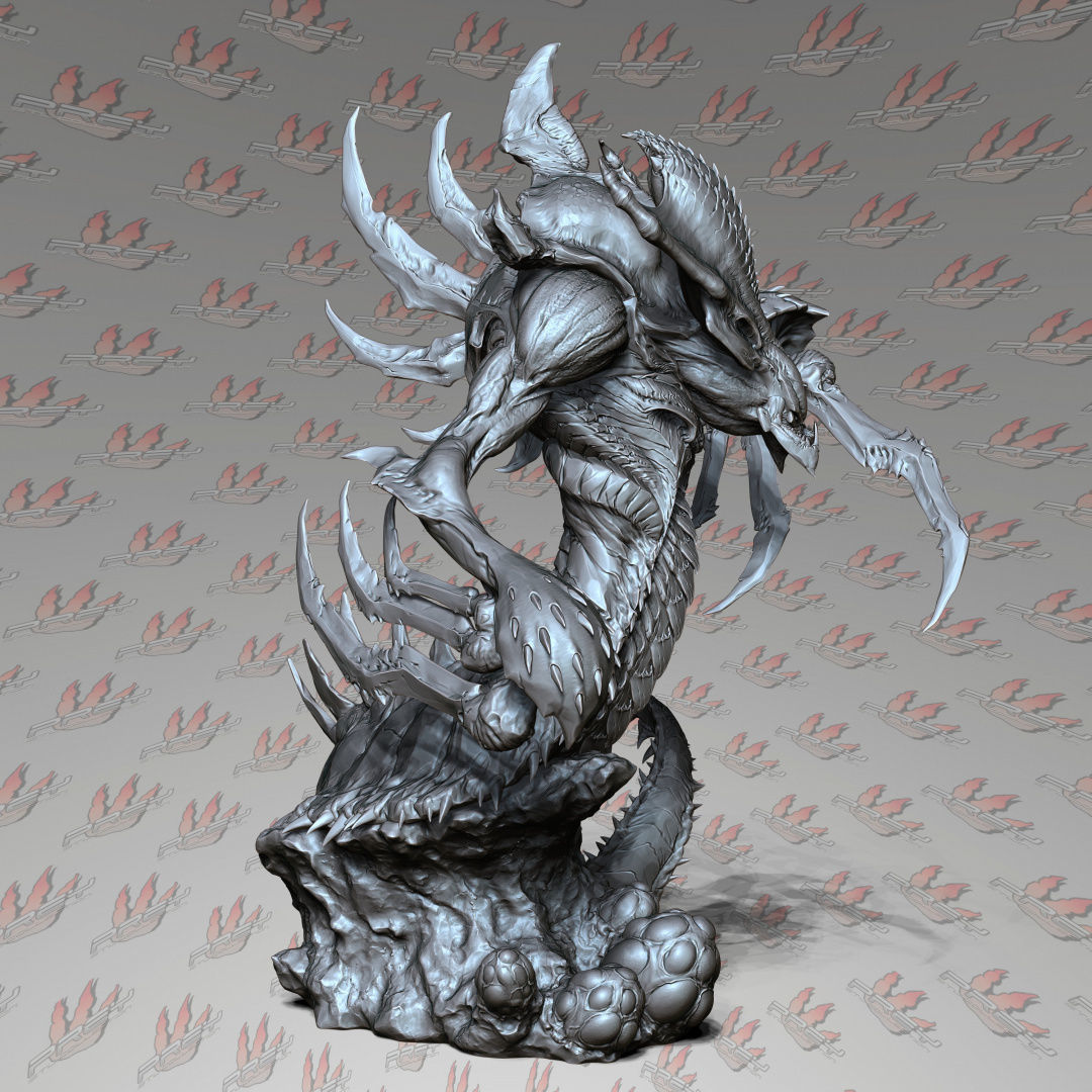 Hydralisk 1-24 3D print model_5