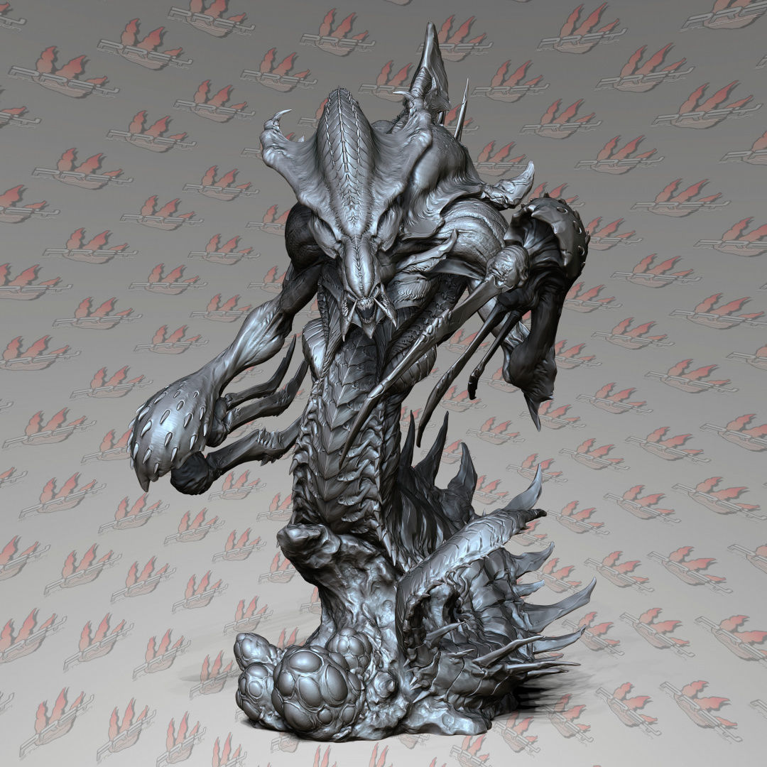 Hydralisk 1-24 3D print model_2
