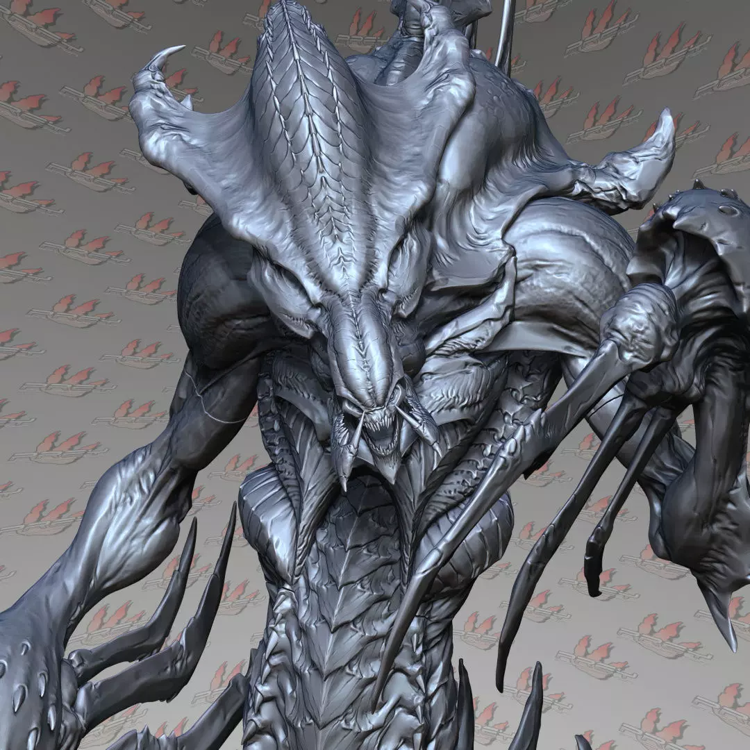 Hydralisk 1-24 3D print model_0