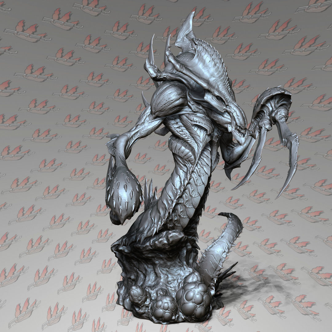 Hydralisk 1-24 3D print model_4