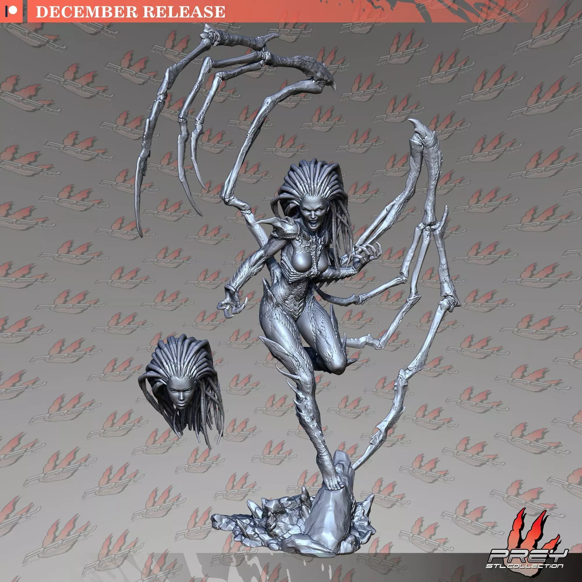 Kerrigan Queen of Blades 1-24 3D print model_0