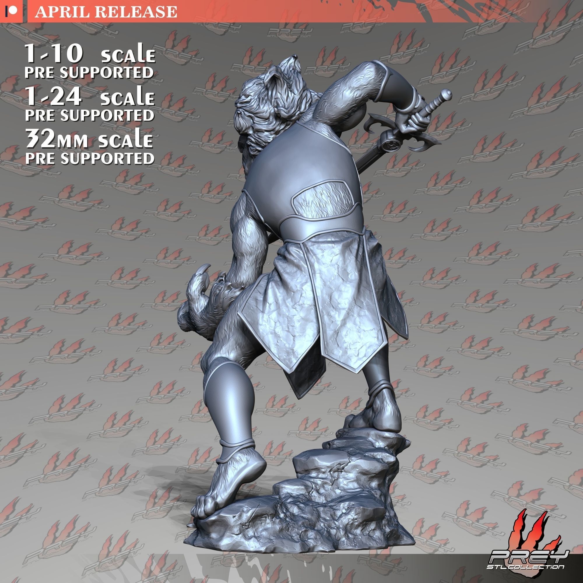 Lion-O 32mm 3D print model_6