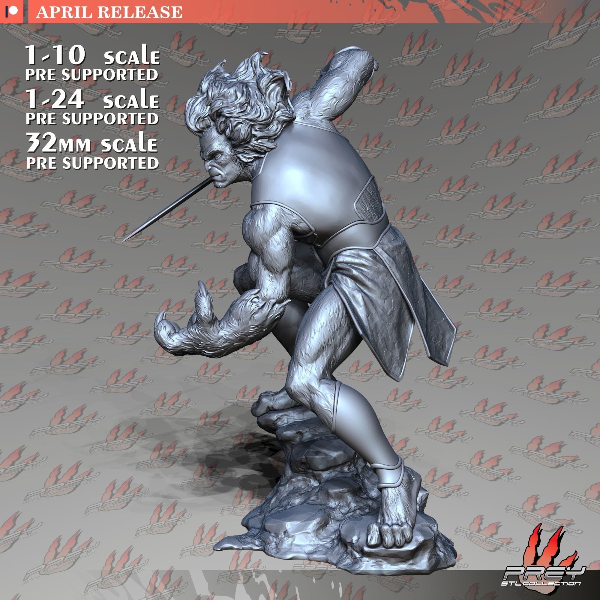 Lion-O 32mm 3D print model_7