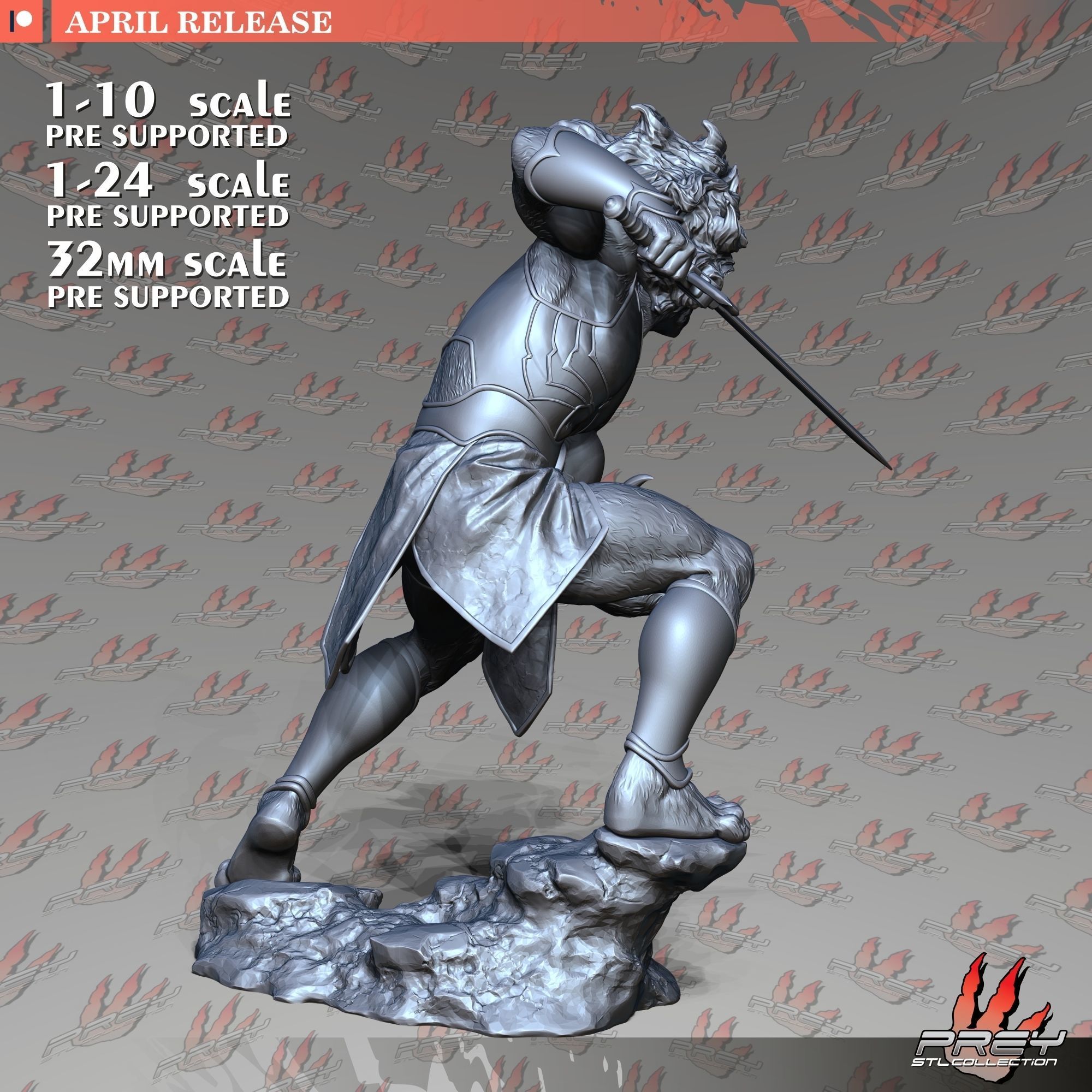 Lion-O 32mm 3D print model_5