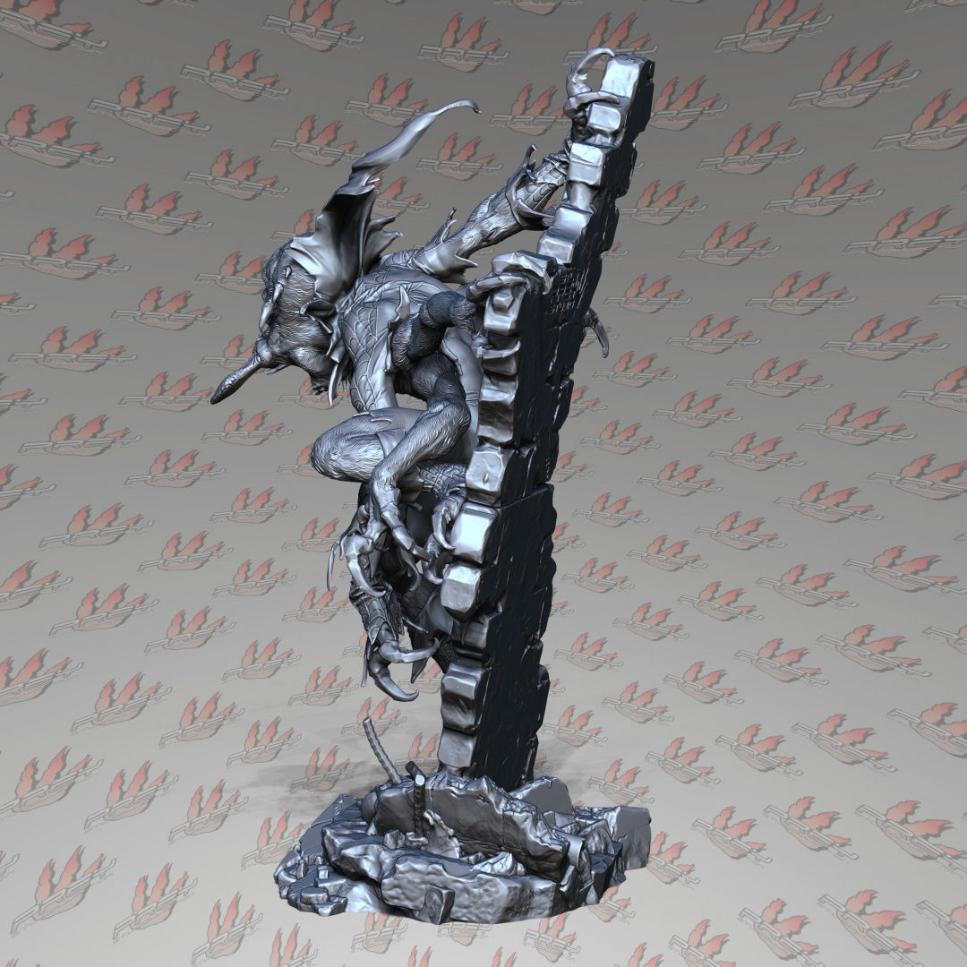 Man-Spider 1-24 3D print model_5