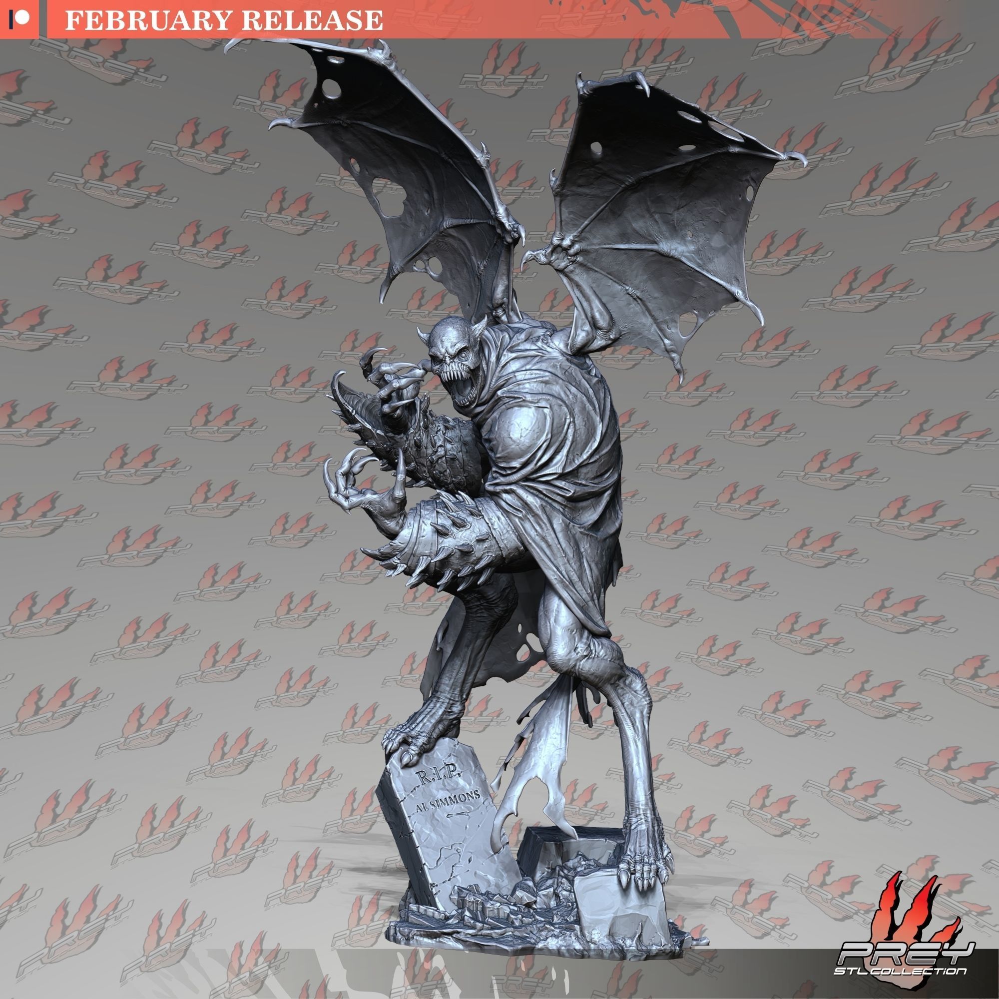 Nightmare Spawn 32mm 3D print model_5