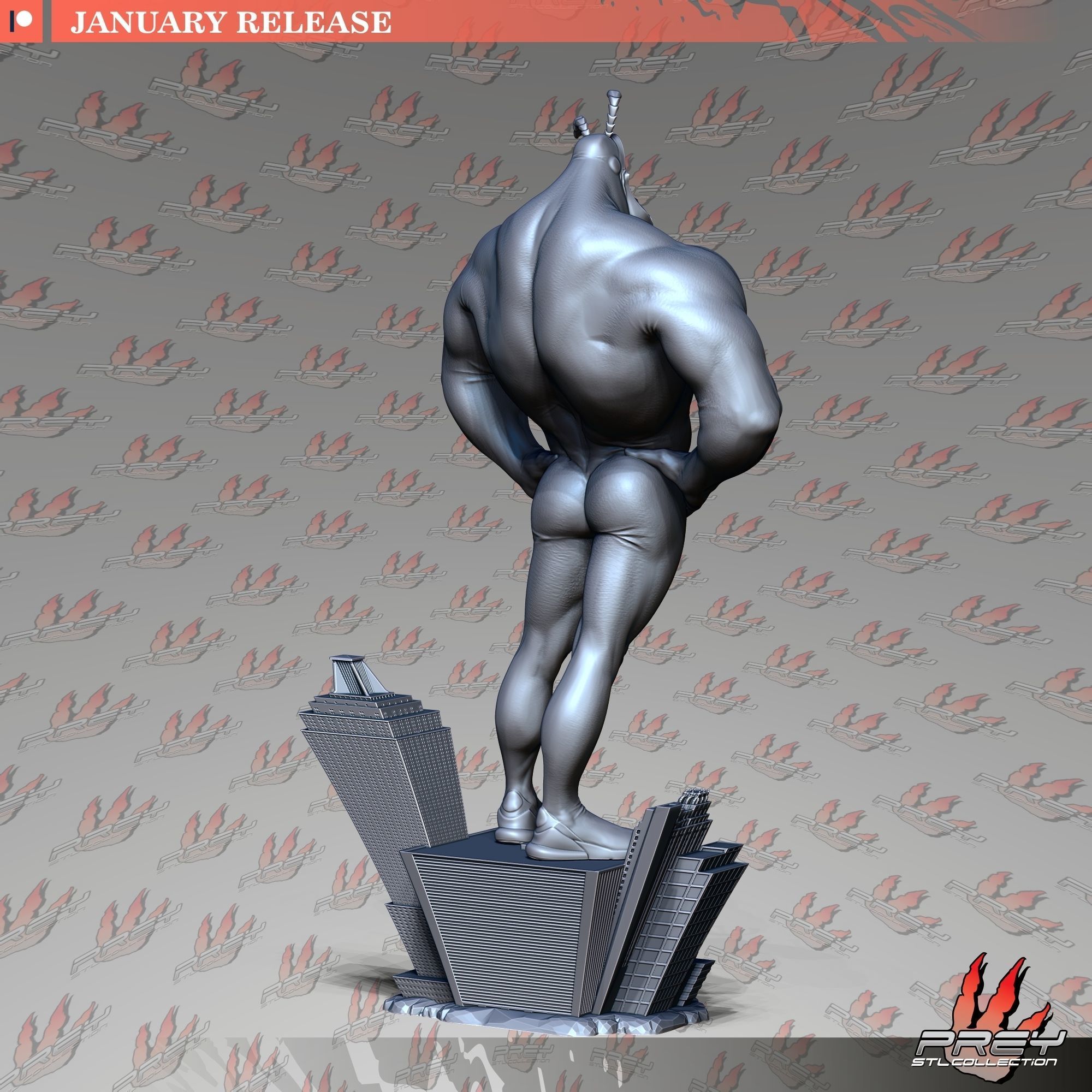 The Tick 1-24 3D print model_2