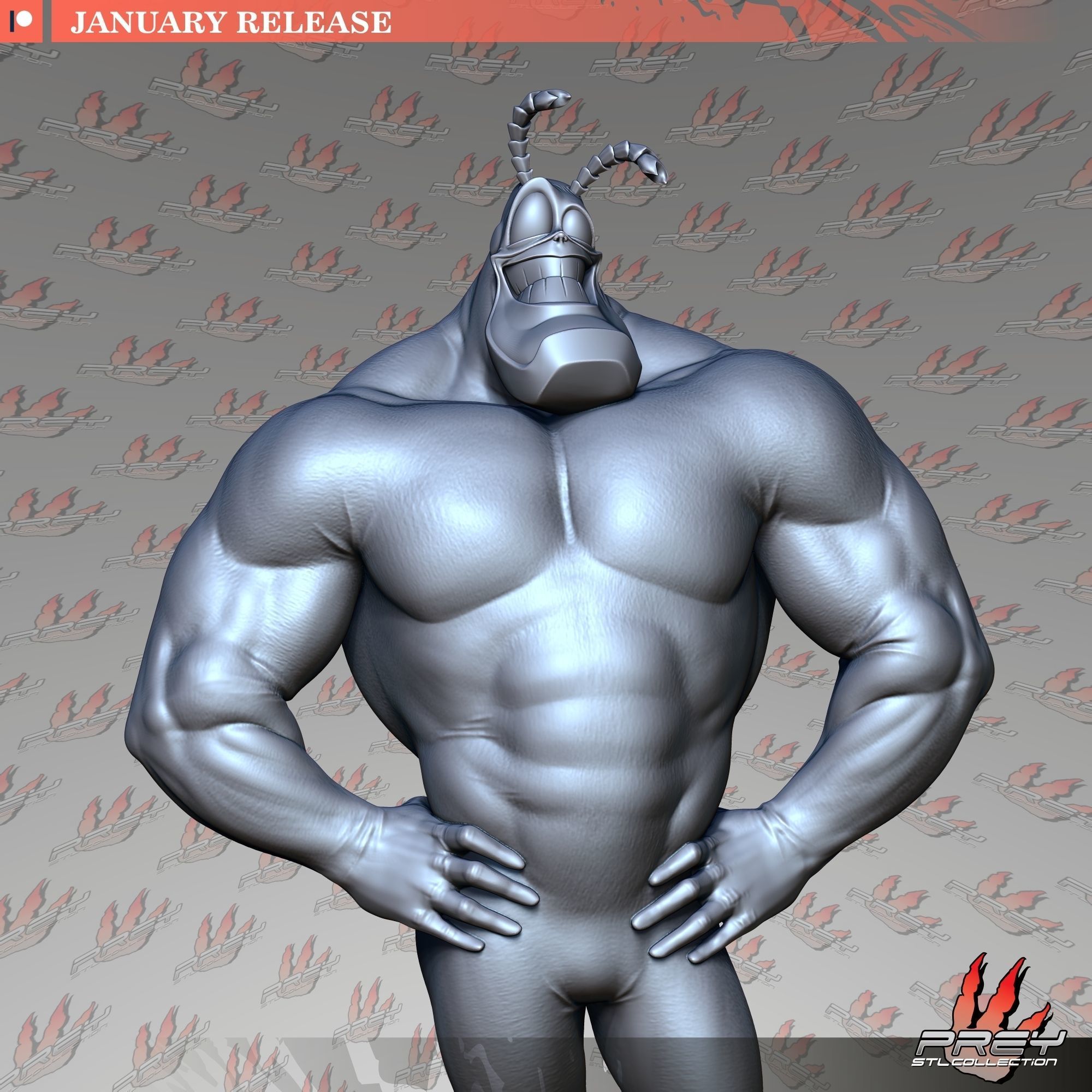 The Tick 1-24 3D print model_7