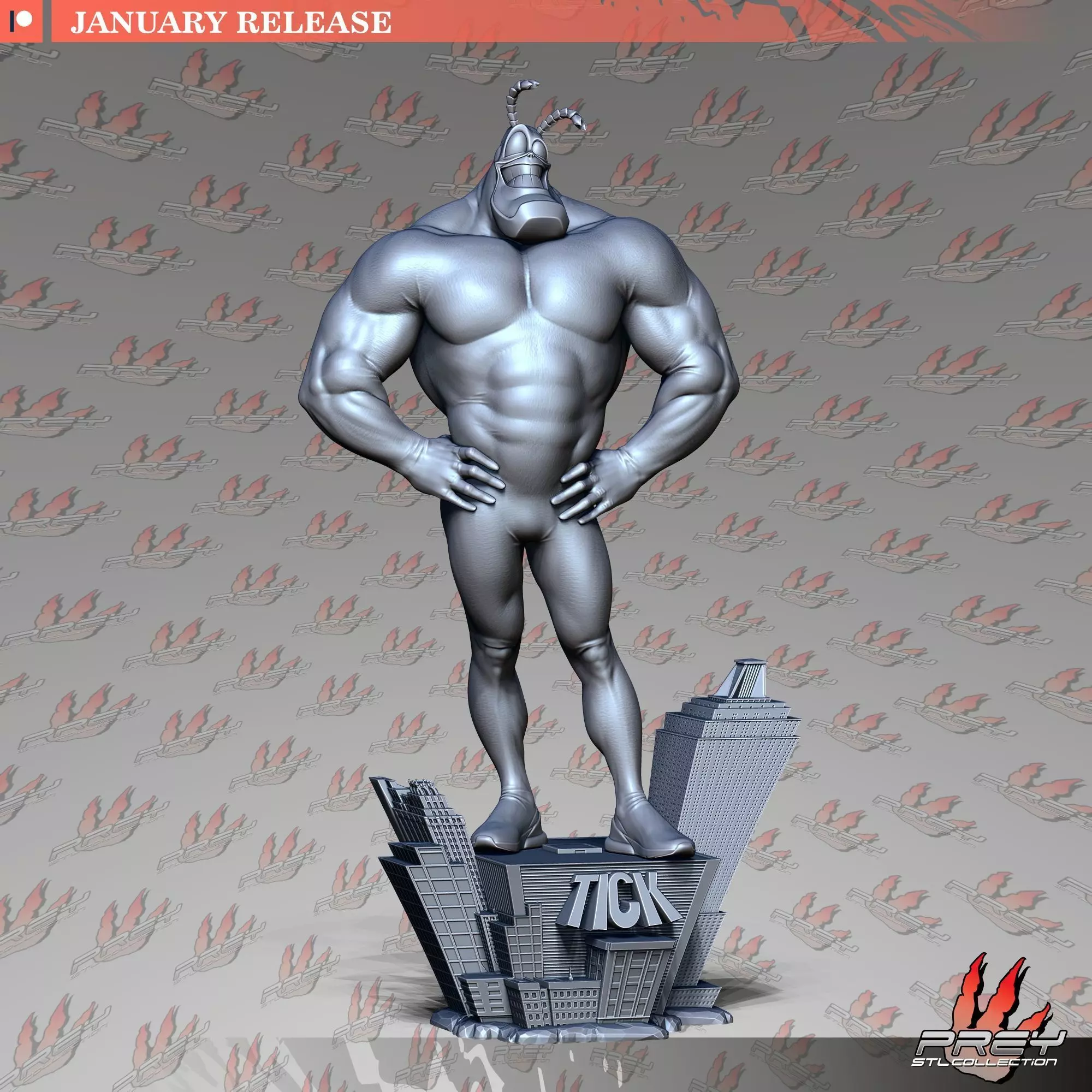The Tick 1-24 3D print model_0