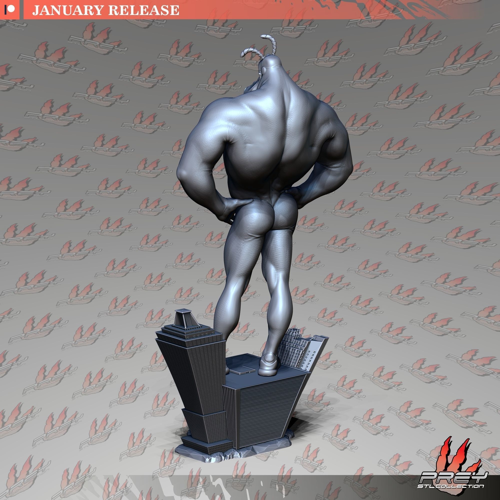 The Tick 1-24 3D print model_4