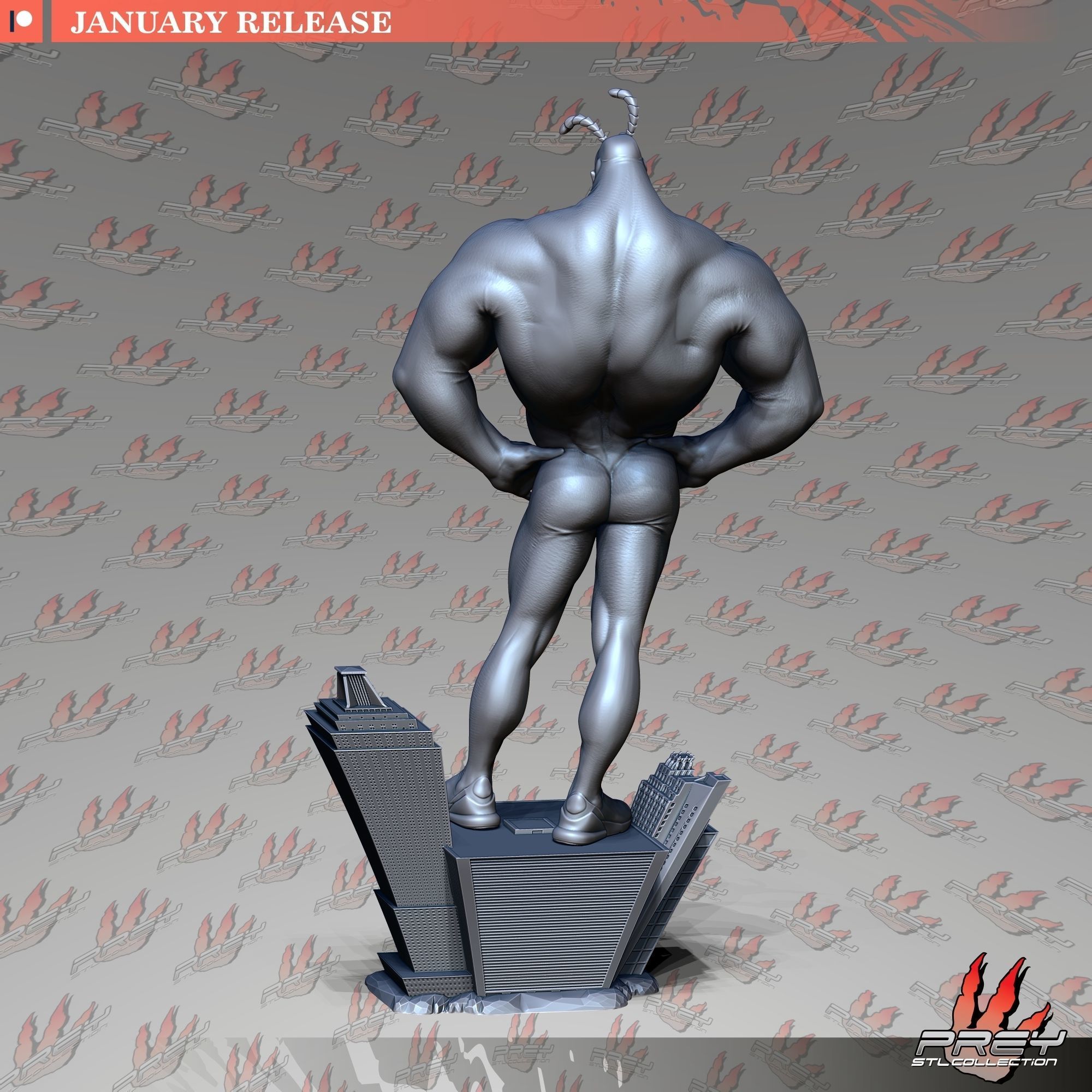 The Tick 1-24 3D print model_3