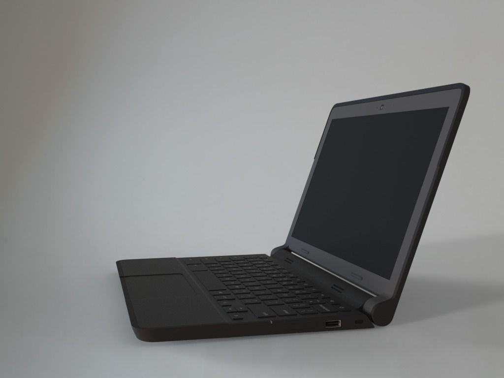 Dell Chrome Book 3D model_8