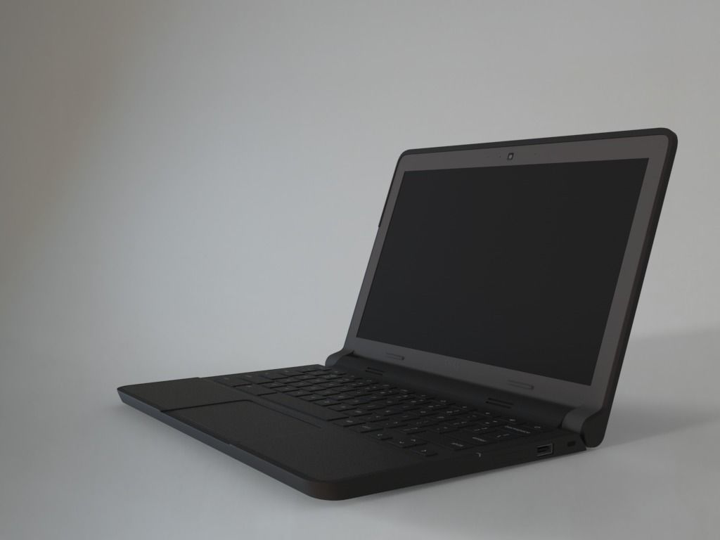 Dell Chrome Book 3D model_7