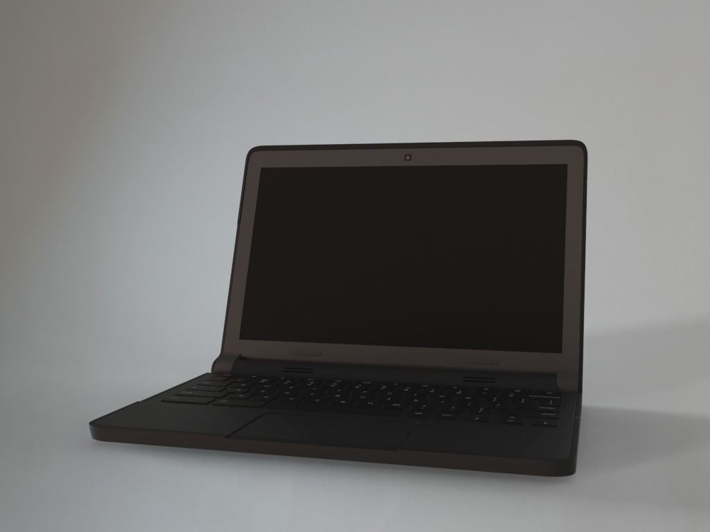Dell Chrome Book 3D model_5