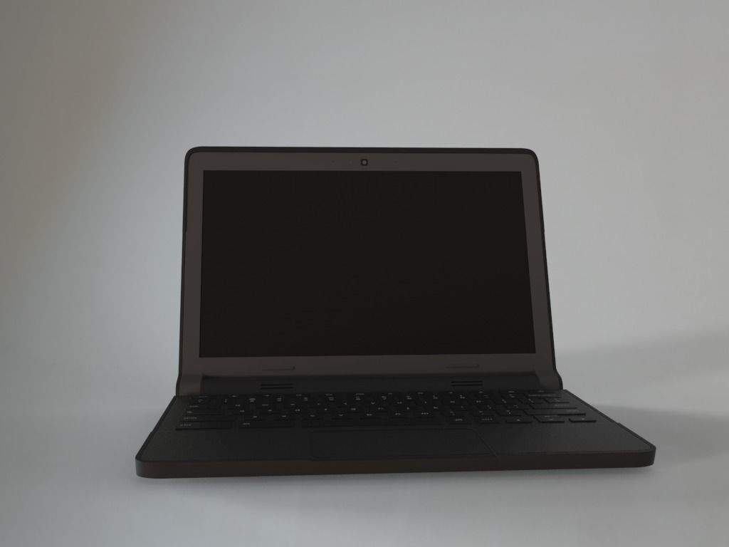 Dell Chrome Book 3D model_4