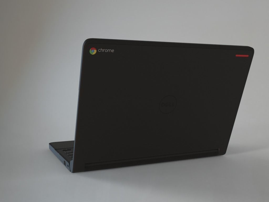 Dell Chrome Book 3D model_2