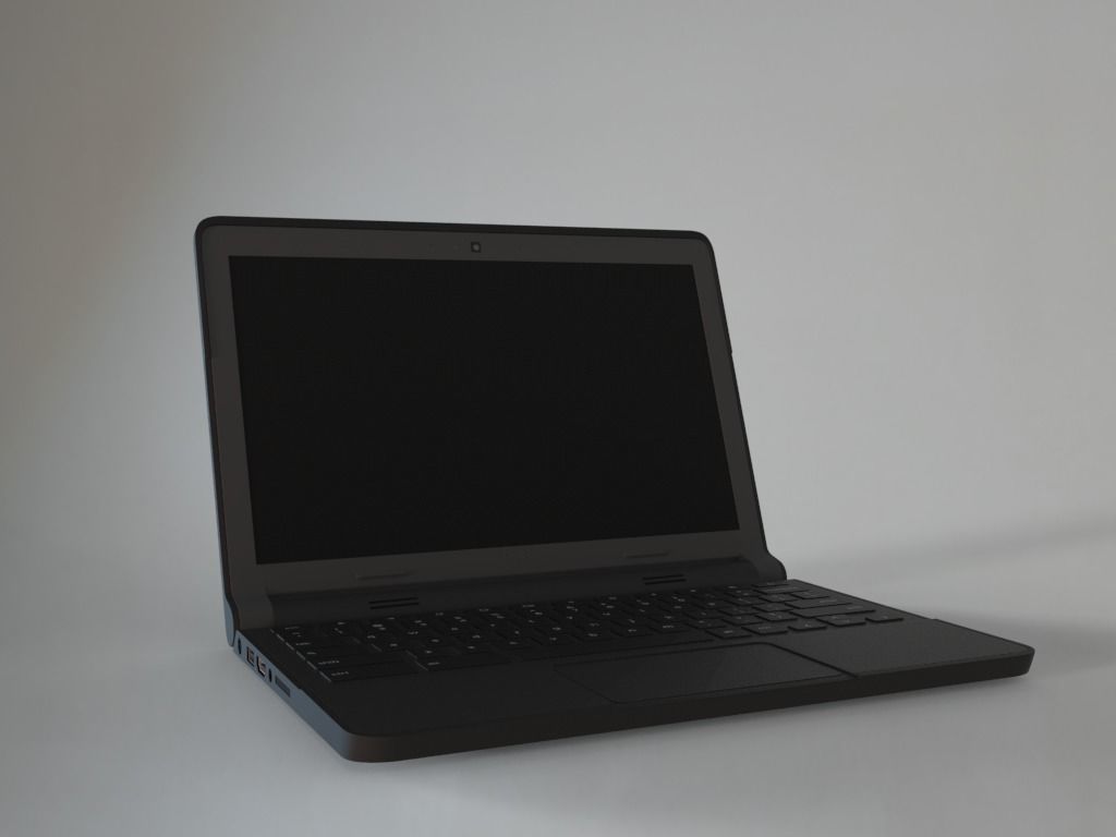 Dell Chrome Book 3D model_3