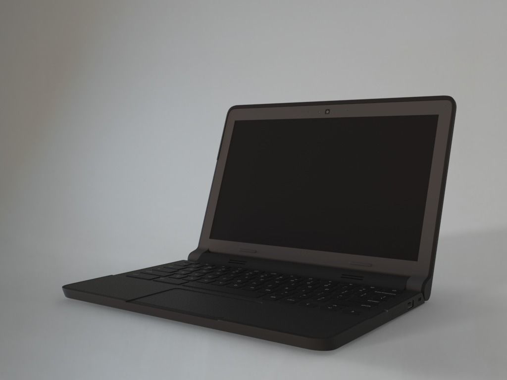 Dell Chrome Book 3D model_6